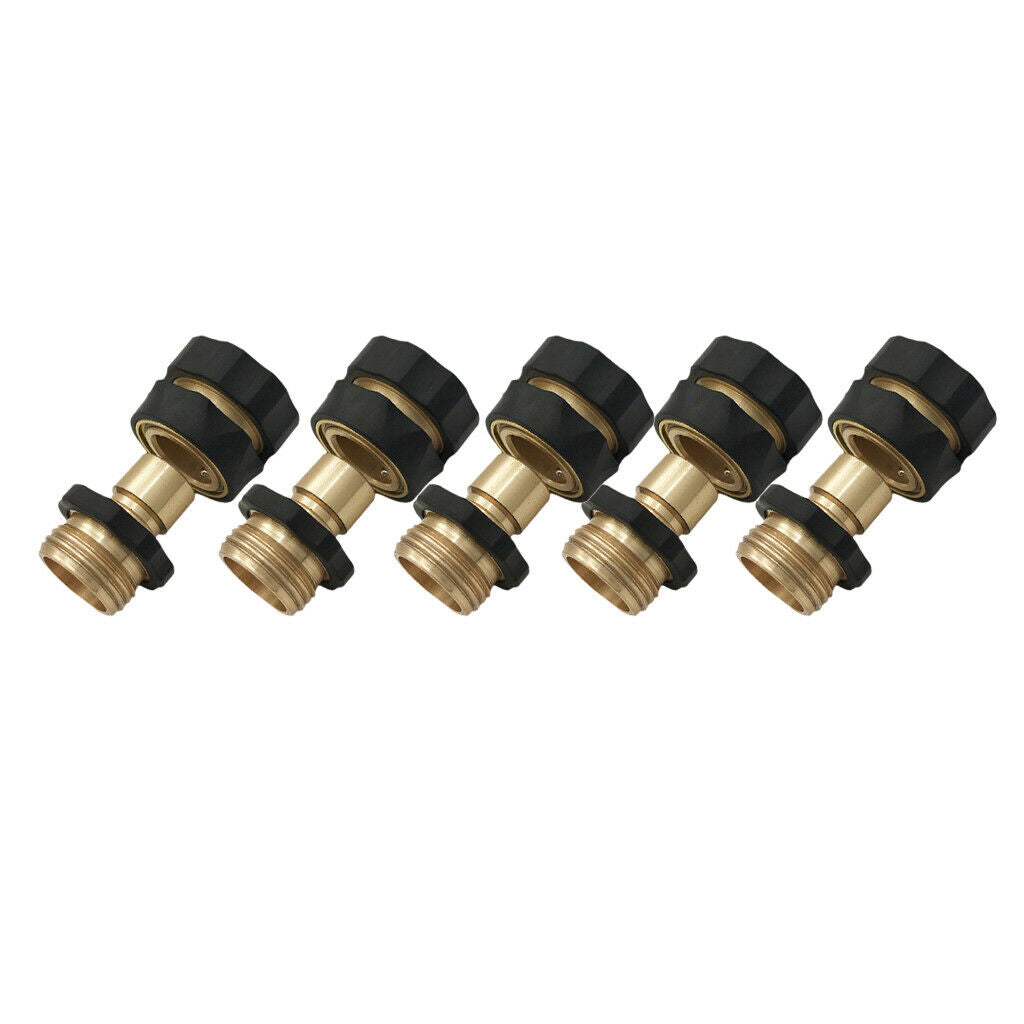5pcs Hose Quick Connect Water Hose Connector Easy To Use And Reliable,