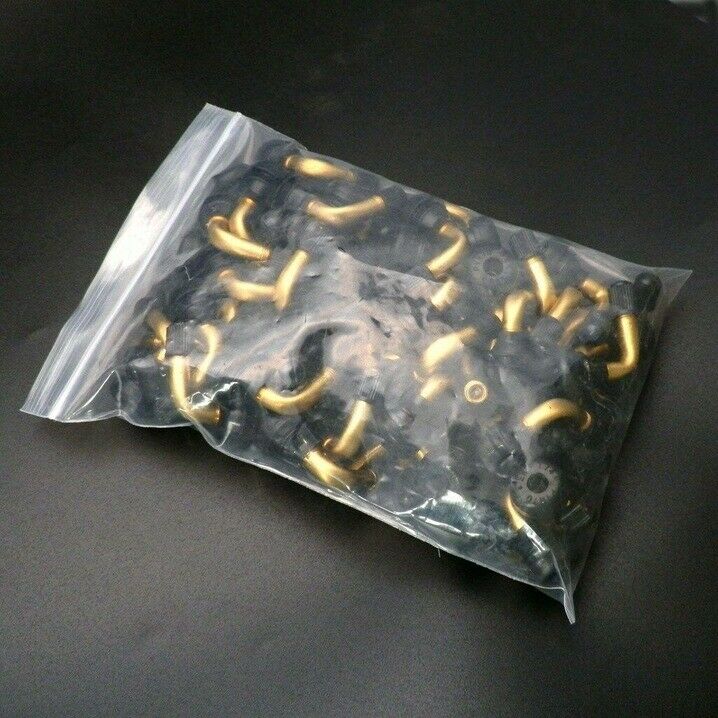 50X Tire Valve Stem Bent 90 Degree PVR70 for Scooter Dirt Bike ATV