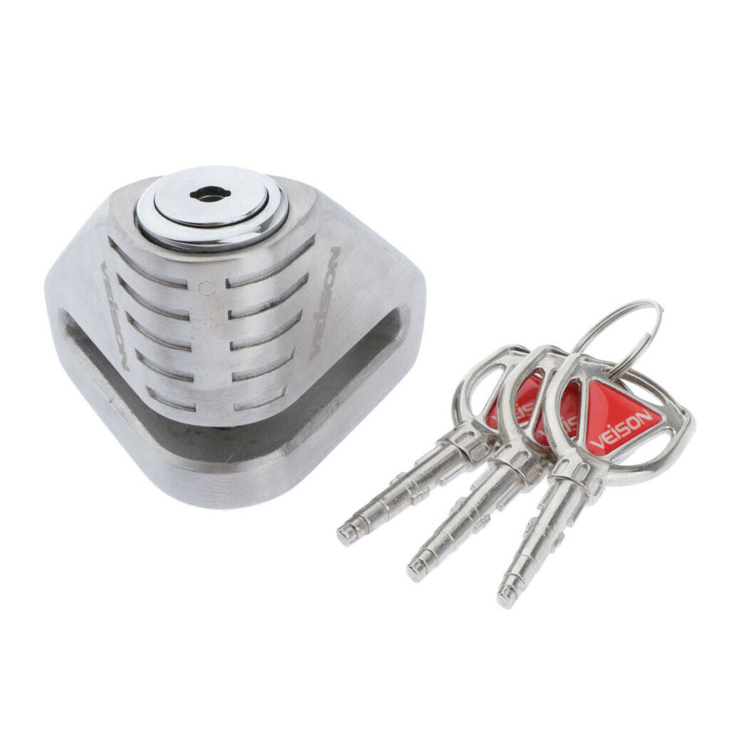DT3 Aluminum Waterproof Antitheft Wheel Disc Brake Lock Motorcycle Bicycle