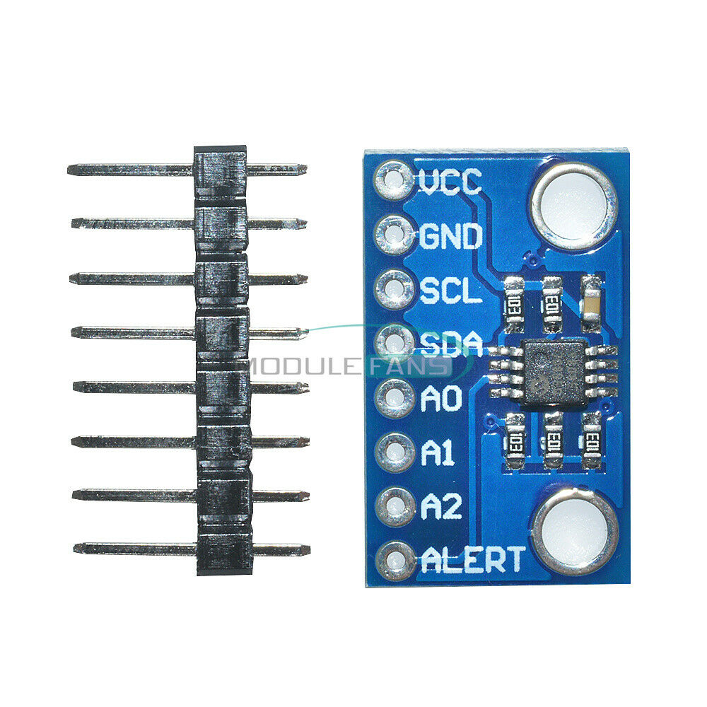 I2C IIC High Accuracy Temperature Sensor MCP9808 Breakout Board