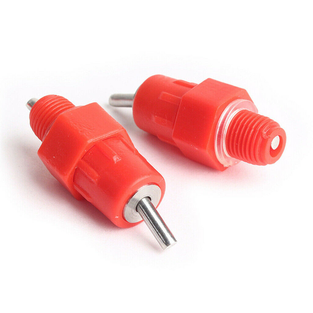 40Set nipple 360 degree water nipple poultry drinker for pigeon chickens