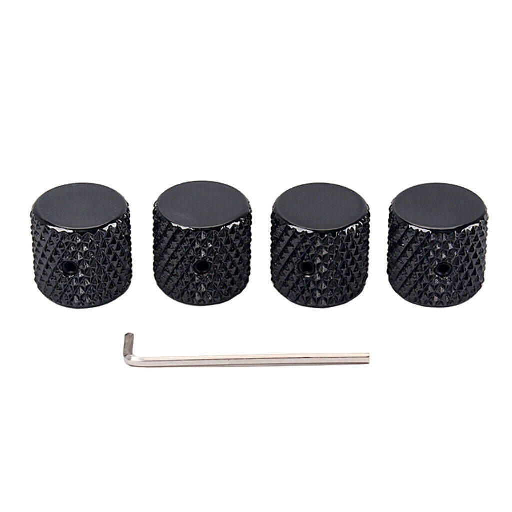 Set of 4 Electric Guitar Tone Volume Knobs 20mm for Guitar Accessories Set