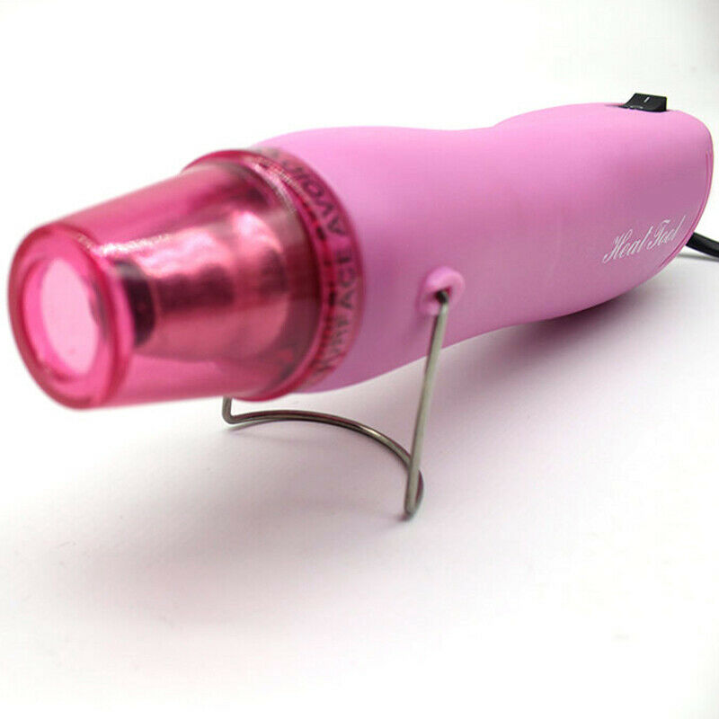 300W Heat Gun DIY Handicraft Ceramic Hot Air Wind Blower Stereotype Tool EU Plug