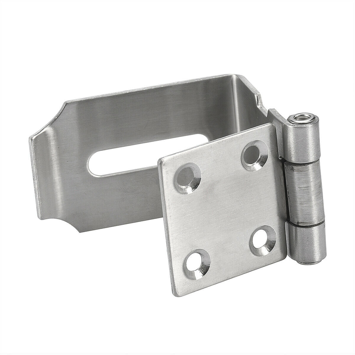 Safety Hasp Clasp Gate Door Shed Latch Lock Box Padlock Stainless Steel US HN