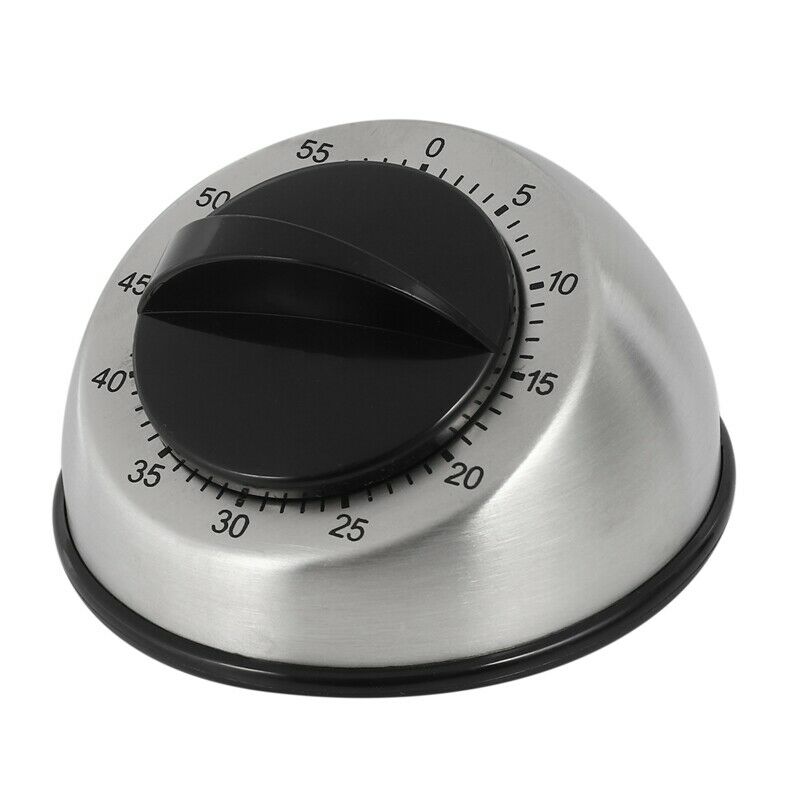 Kitchen Timer 60-Minutes Countdown Mechanical Wind Up Alarm Clock Home KitchenD1