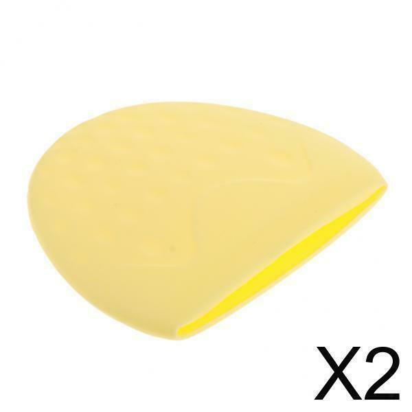 2X Silicone Cup Portable Water Cup for Outdoor Travel Camping Accessory Yellow