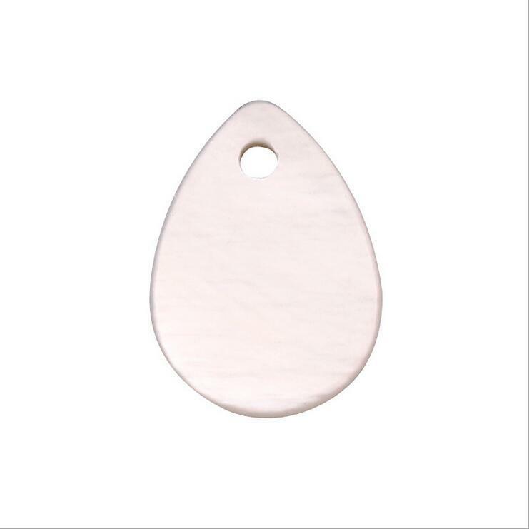 50pcs Water Drop Shape Shell Beads DIY Handmade Jewelry pendant Accessories