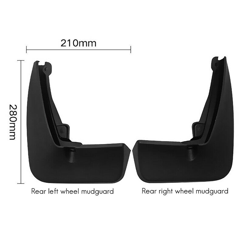 for Renault Captur 2019 2020 2021 Front&Rear Mud Flap Guard Fenders MudguardP7E2