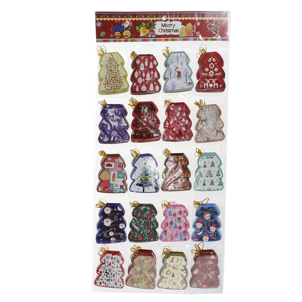 160pcs Christmas Tree Paper Wishes Cards Gift Cards Christmas Hanging Decor
