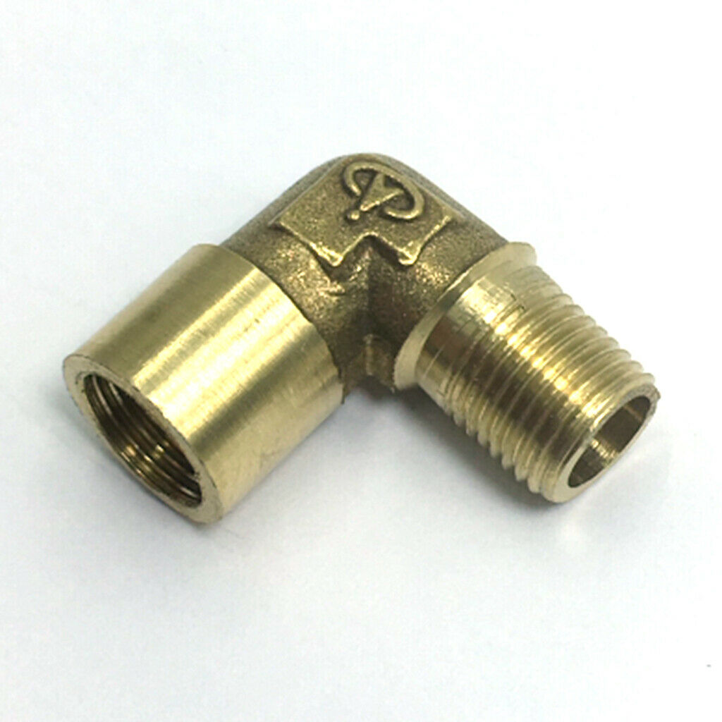 Thicken Brass Elbow Female Adapter Coupler Connector 1/8'' X1/8'' Pipe Fitting