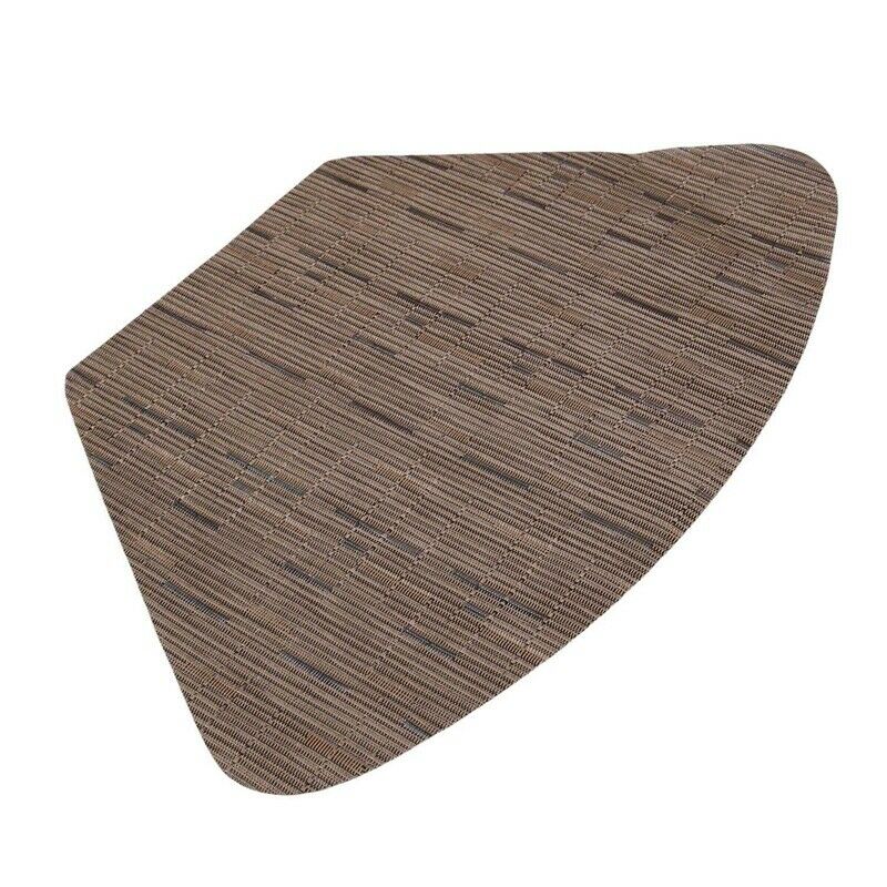 Round Placemats for Round Table Wedge Kitchen Place Mats with 1 Round Piece HeQ9