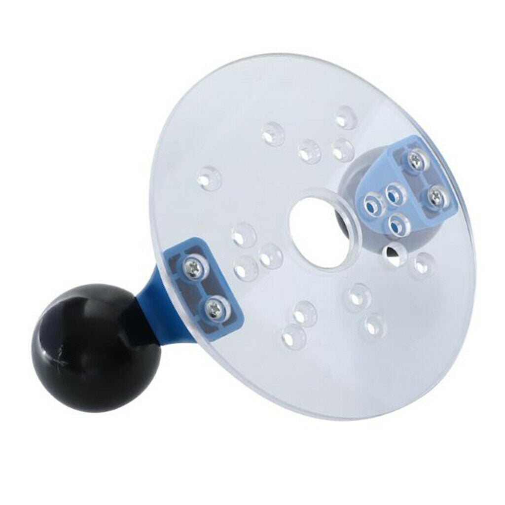 6 '' Compact Cutter Router Base Plate With Handle Tool Holder