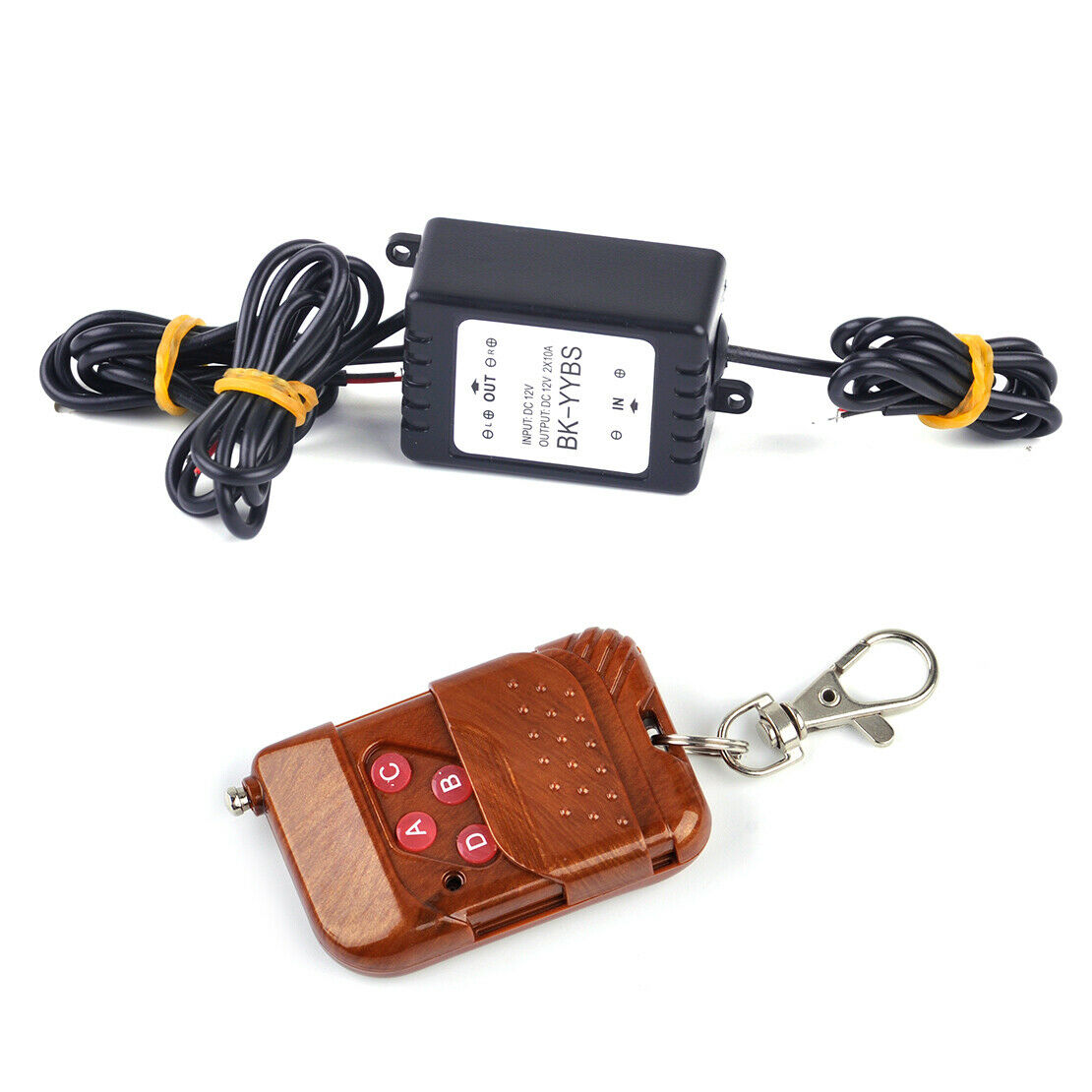 Car Wireless Strobe Flash Key Remote Control Module LED Bulbs Light Strip An