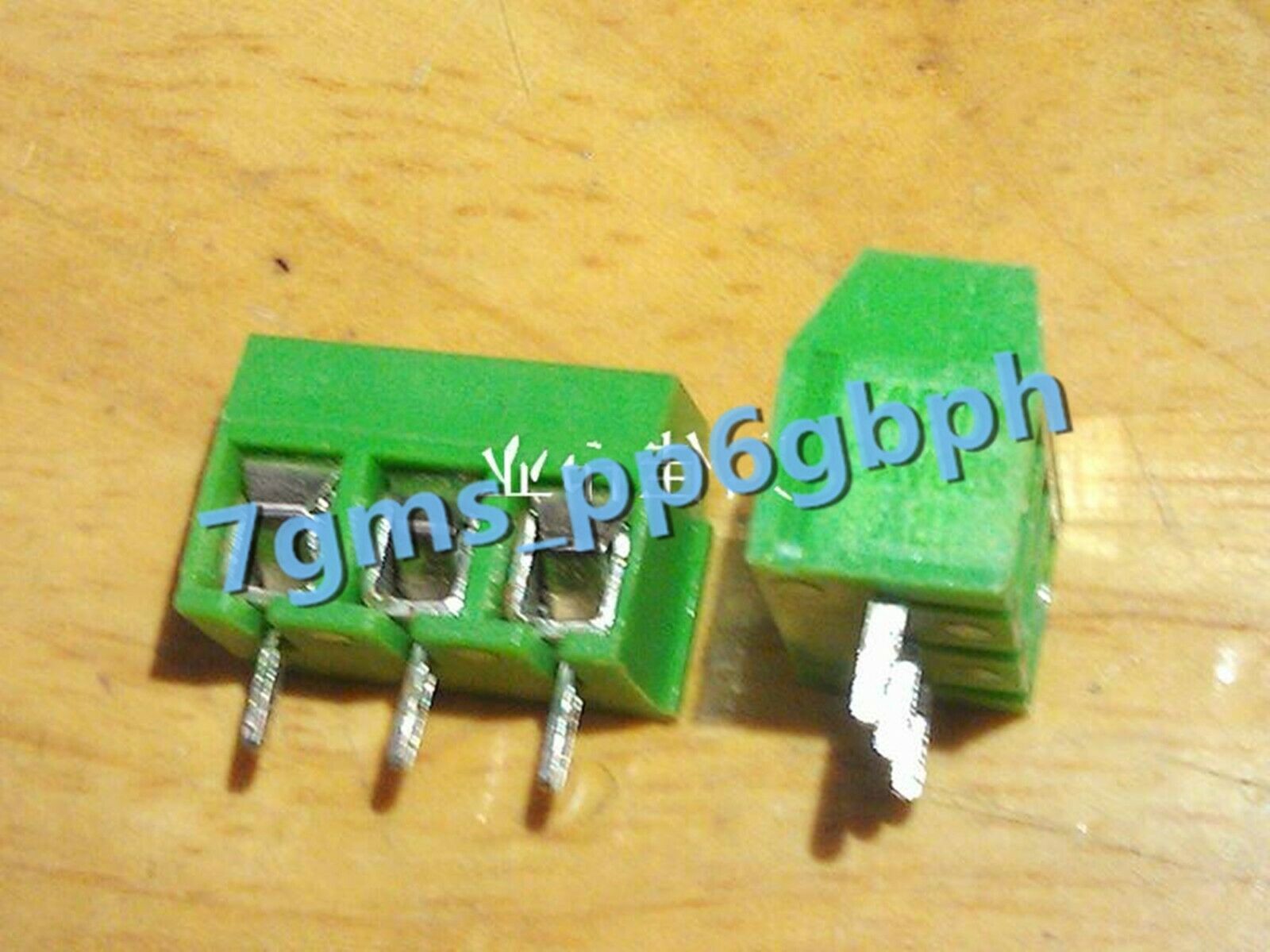 1 PCS NEW Cross green KF301-3P 5.0MM PCB terminal 12A 300V can be spliced