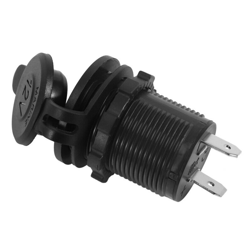2 Pcs ette Lighter, Waterproof Marine Grade 12V / 24V DC Lighter Socket OutletQ1