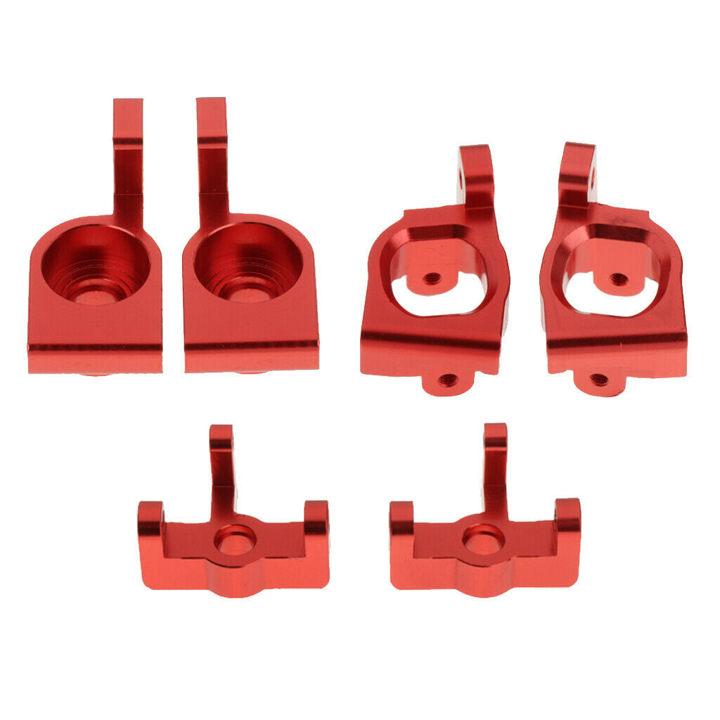 6x 1/14 RC Front and Rear with C Hub Carrier for WLtoys 144001 Rock Crawler