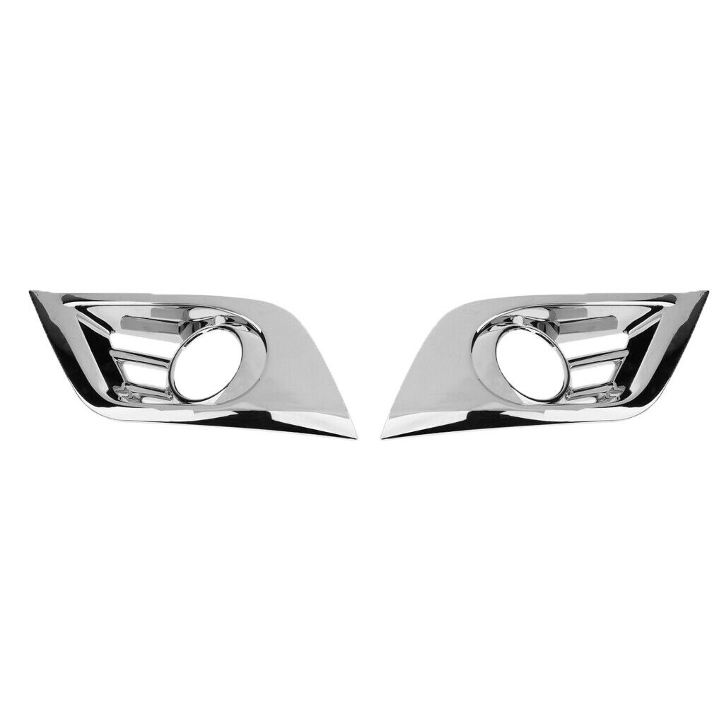 4 Pieces Front Rear Fog Light Frame Cover Trim Protector for Buick Envision