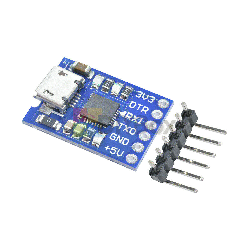 5PCS CP2102 MICRO USB To UART TTL Module 6Pin Serial Converter STC Replace FT232