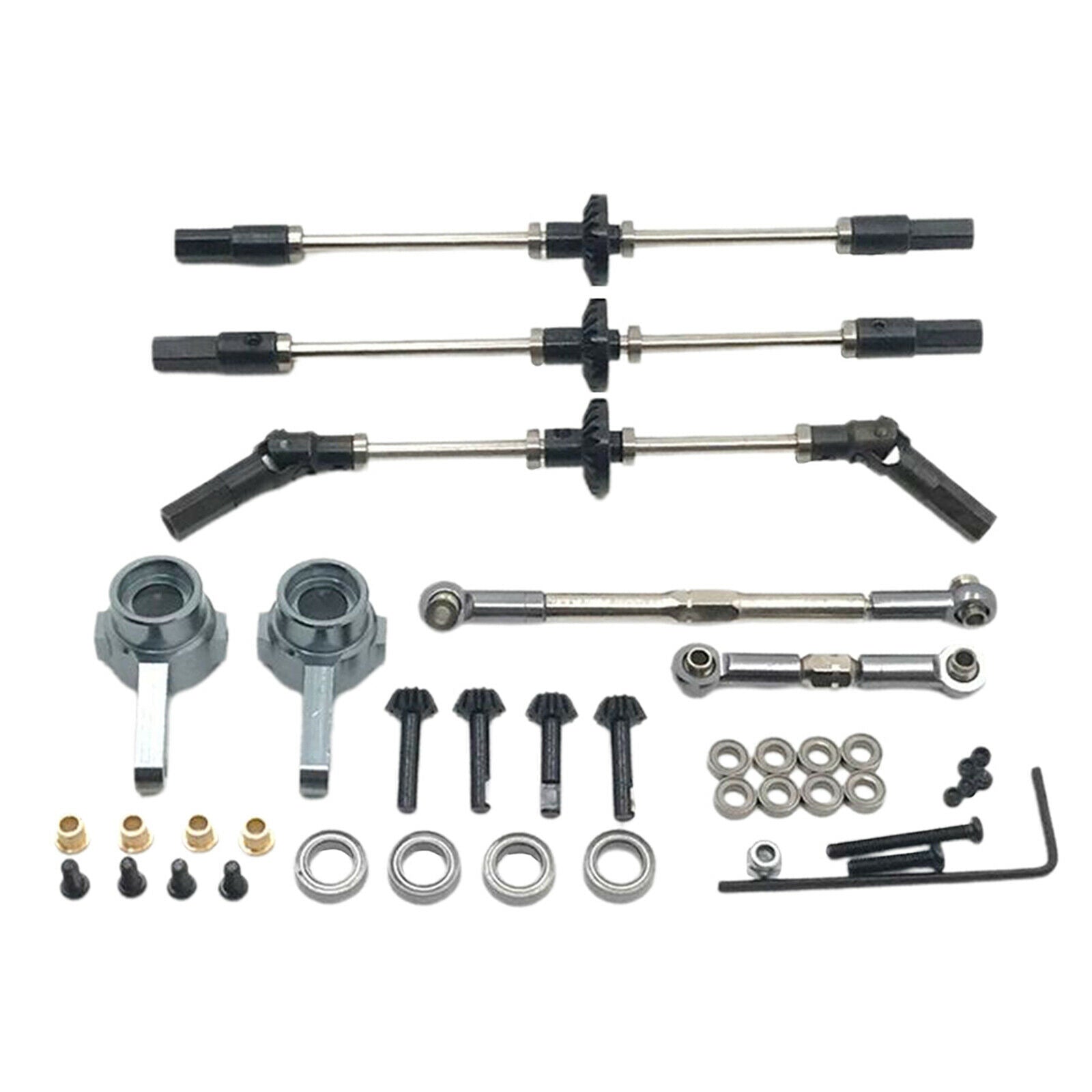 Exquisite CNC Upgrade Bridge Axle for WPL C14 C24 C-24 1/16 RC Crawler Car