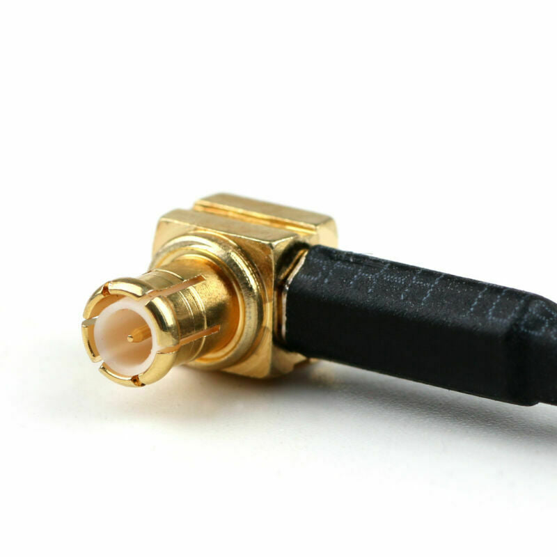 5PCS 15cm RG316 Cable N Female Jack Bulkhead To MCX Male 90¡ã Pigtail 6" B5