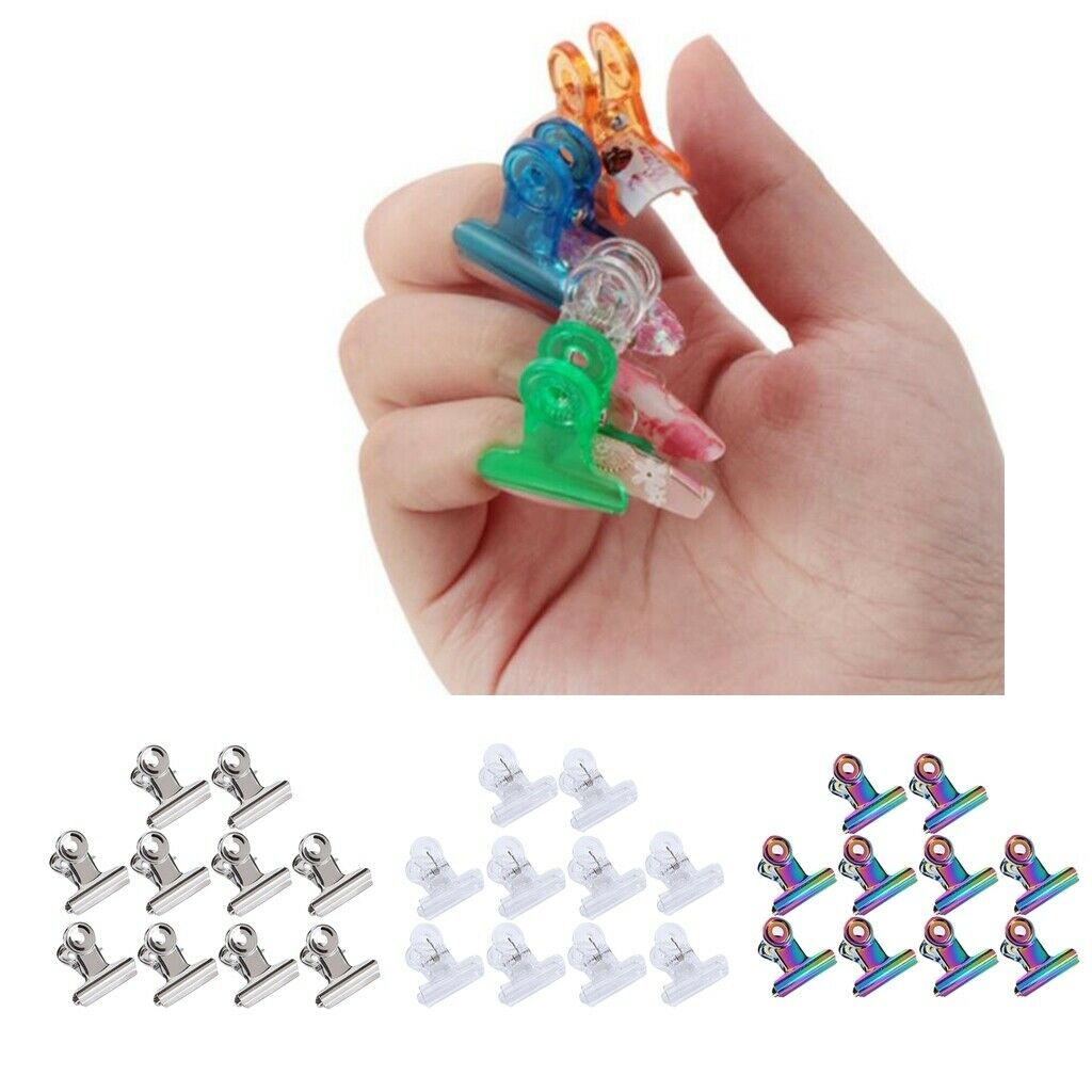 20pcs Portable Nail Pinching Clips Tweezer Nails Pinchers Manicure Care