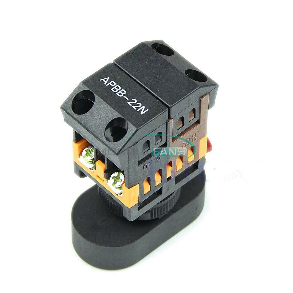 Red Green Power ON OFF Light Indicator Momentary Switch Start Stop Push Button