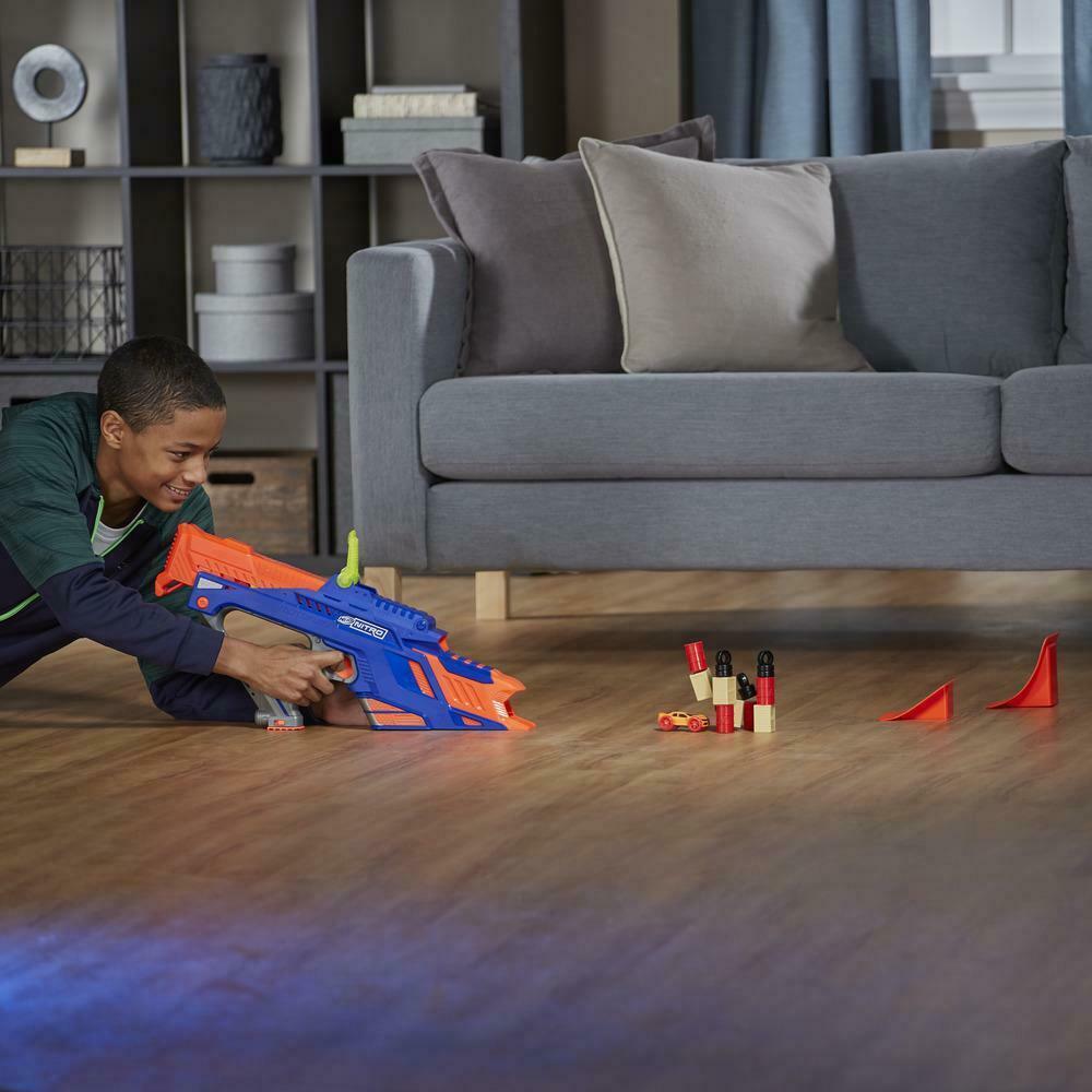 Hasbro Nerf Nitro Motofury Rapid Rally Action Stunt Car Blaster Kids Ages 5+