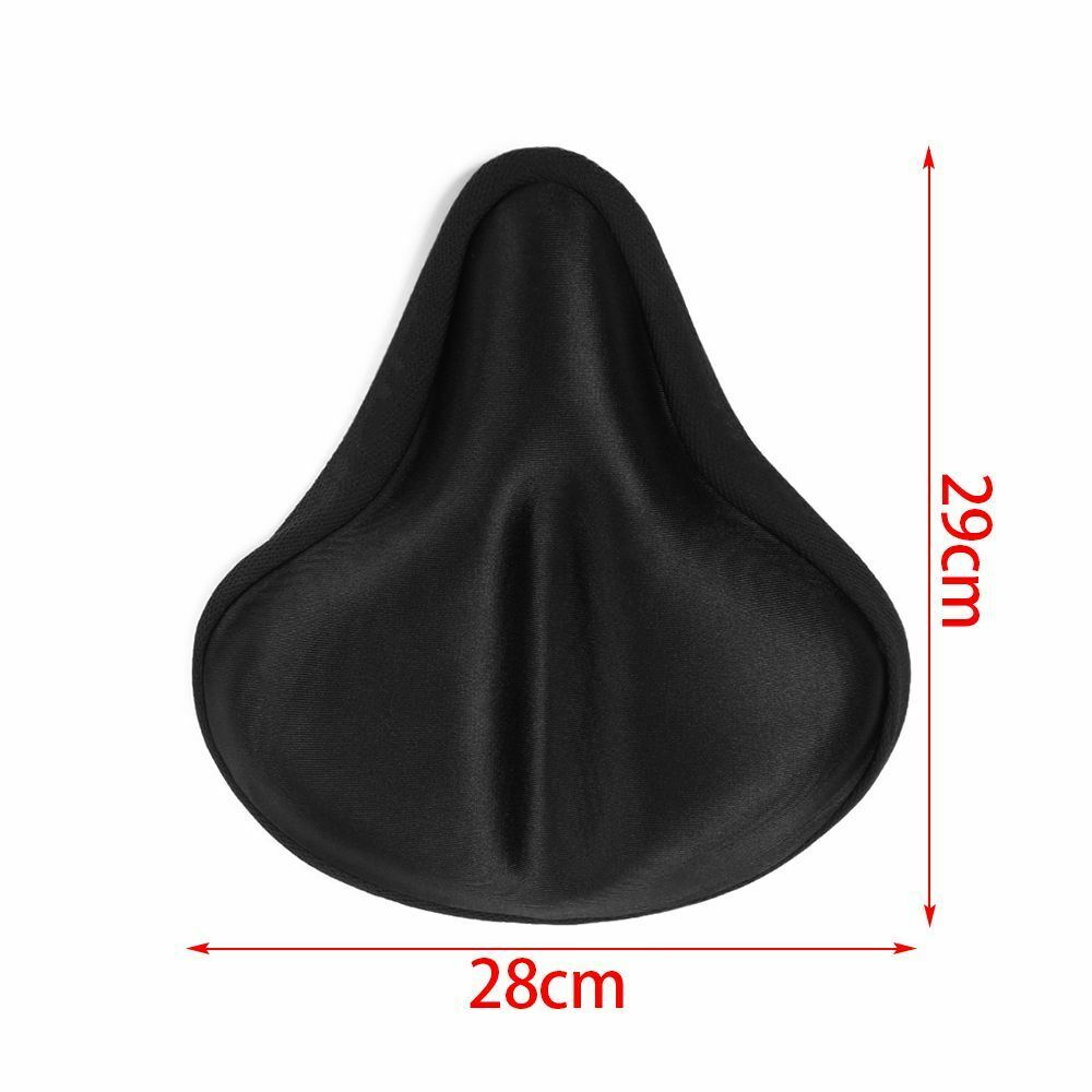Soft Gel Cushion Silicone Saddle Cover Bike Seat Pad Cycling Accessories