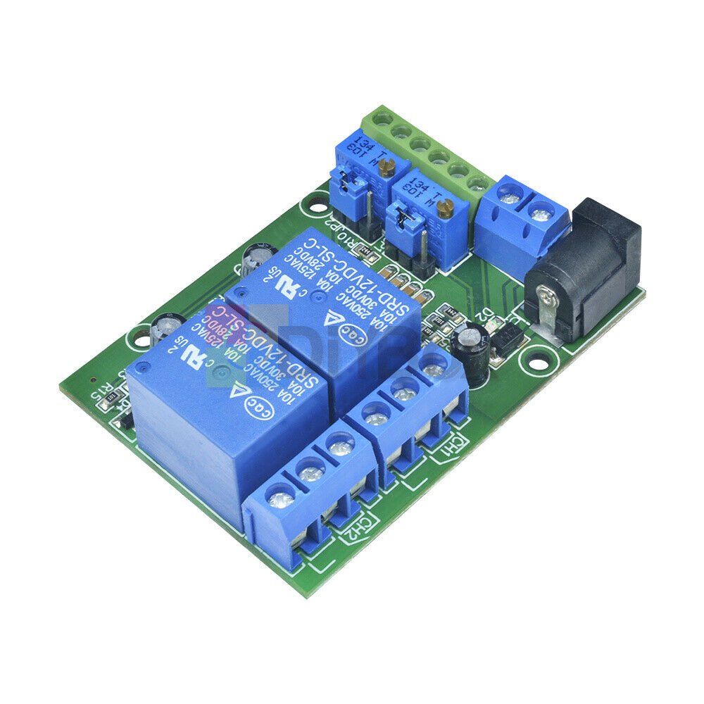 DC 12V 52mA 2Channel Voltage Comparator Stable LM393 Comparator Module New