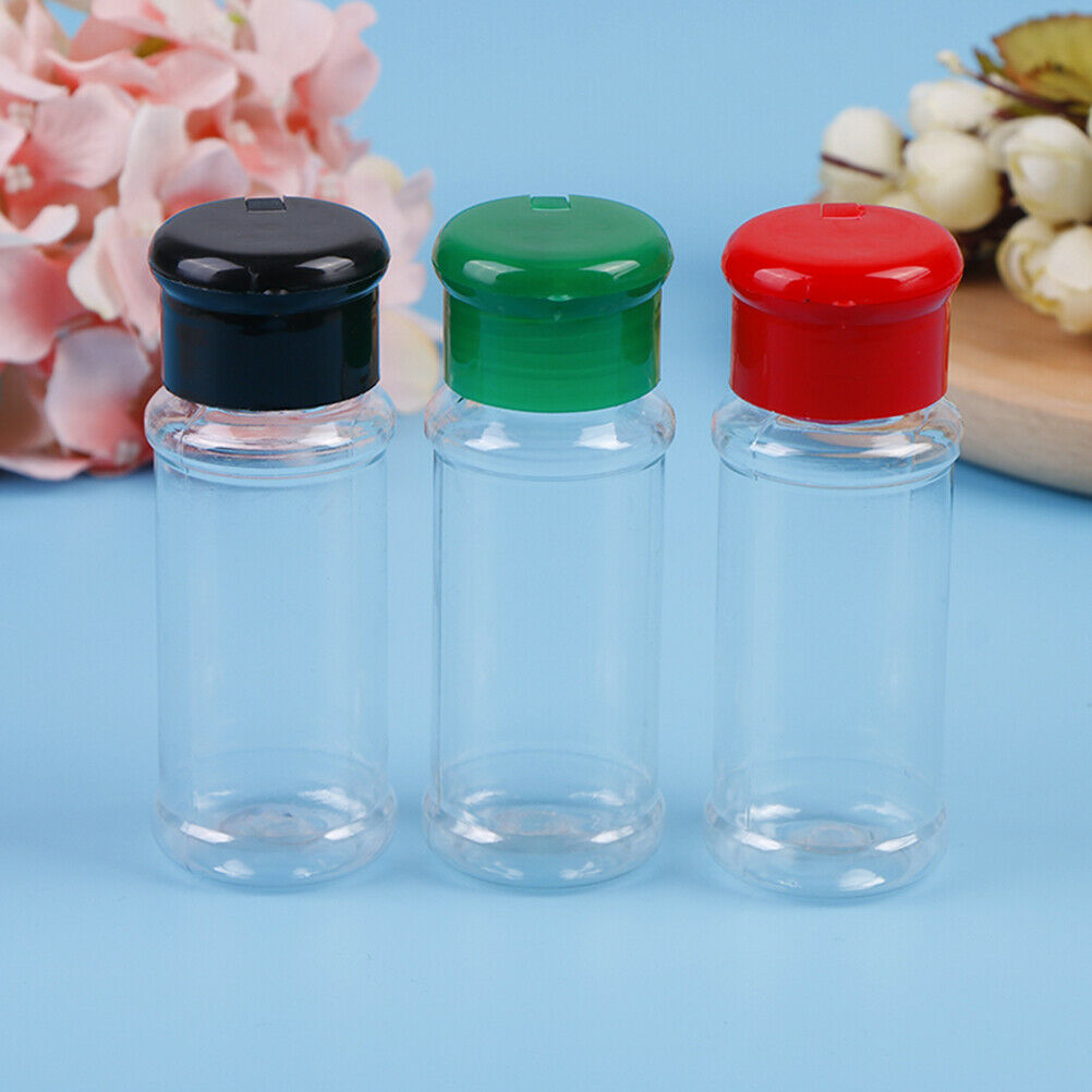 3Pcs Portable Outdoor Camping Picnic Funnel Seasoning Box Tableware Bottl.l8