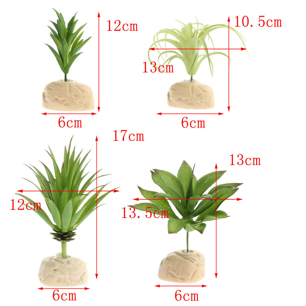 Artificial Grass Plastic Plant 12cm for Freshwater or Saltwater Aquariums