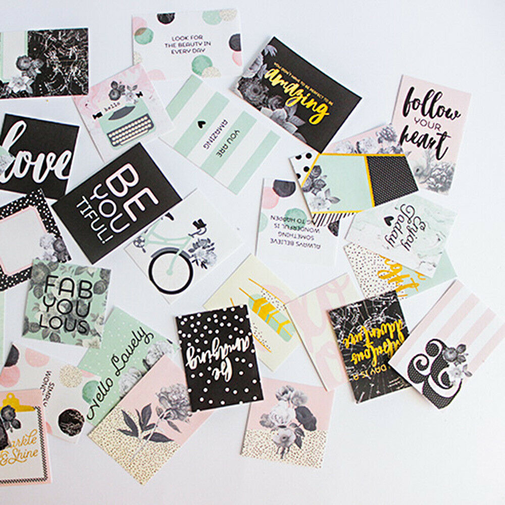 33Pcs Letter Stickers DIY Scrapbooking Album Journal Planner Paper Craft Decor