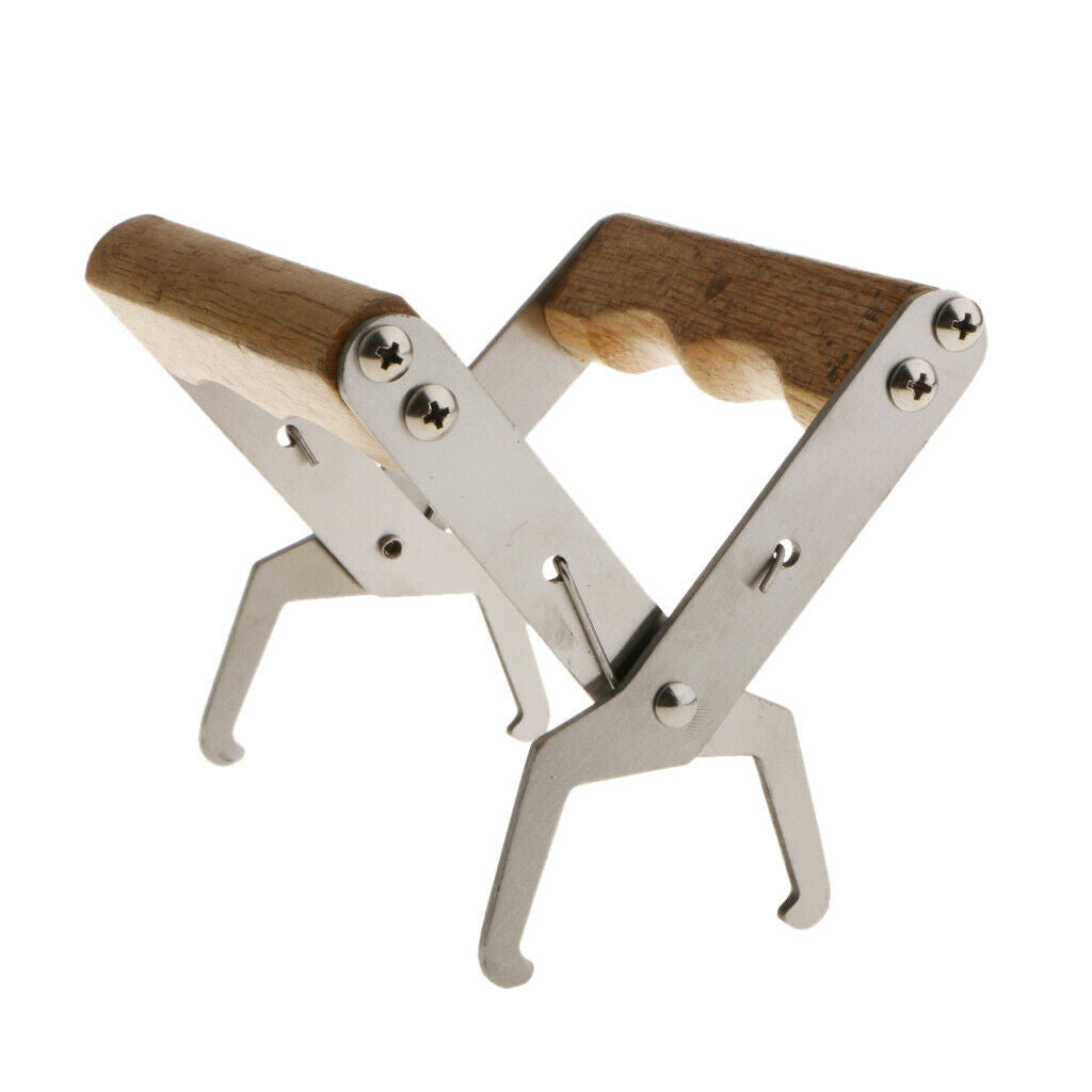 Functional Wood Handle Bee Hive Frame Holder Lifter Grip Beekeeping