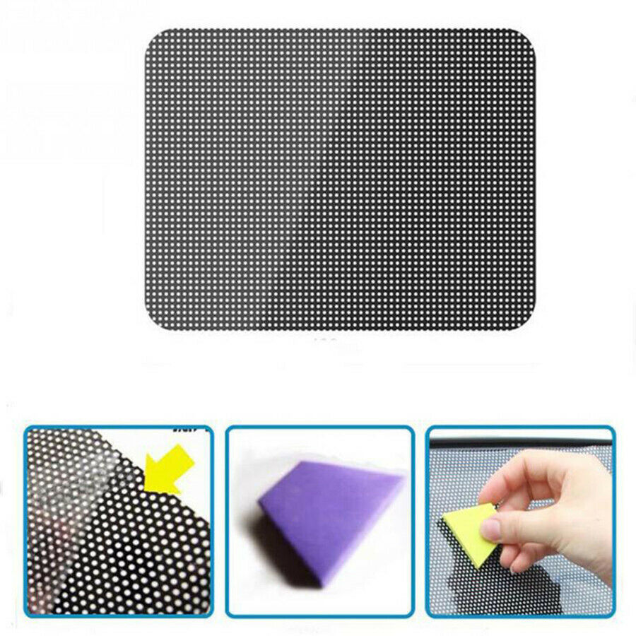 Car Window Large Size Sun Shade Cover 28" x 20"Electrostatic adsorption Reusable