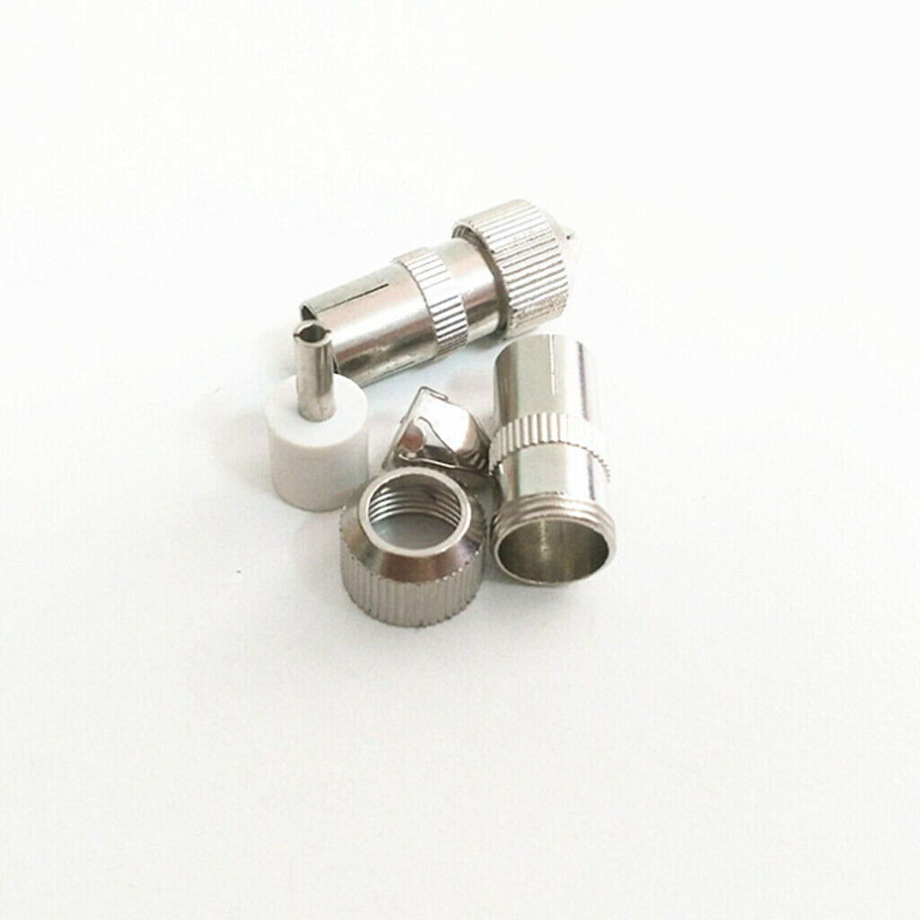 10pcs Metal RF Female Connector Coupler Ends Antenna Coaxial Cable Converter
