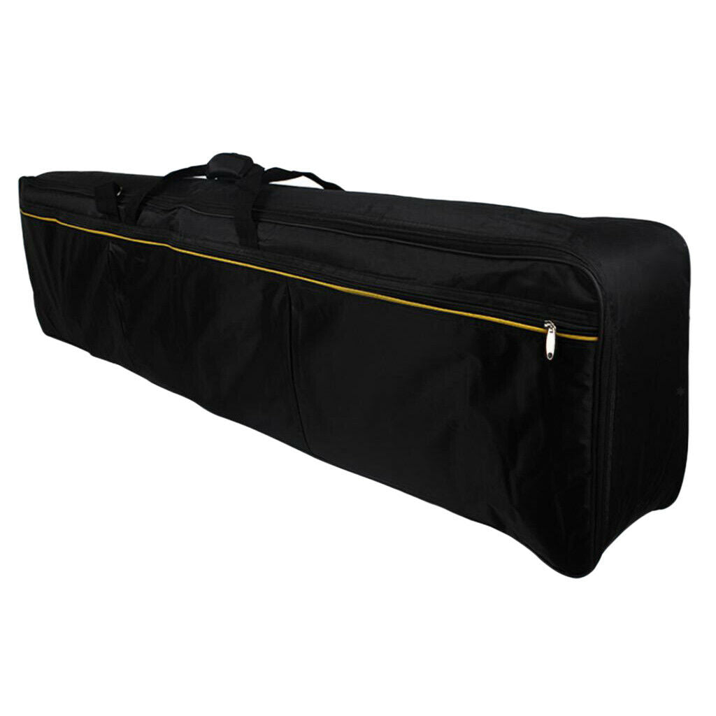 Black 88-key Electronic Keyboards Organ Gig Bag Case Durable And Lightweight