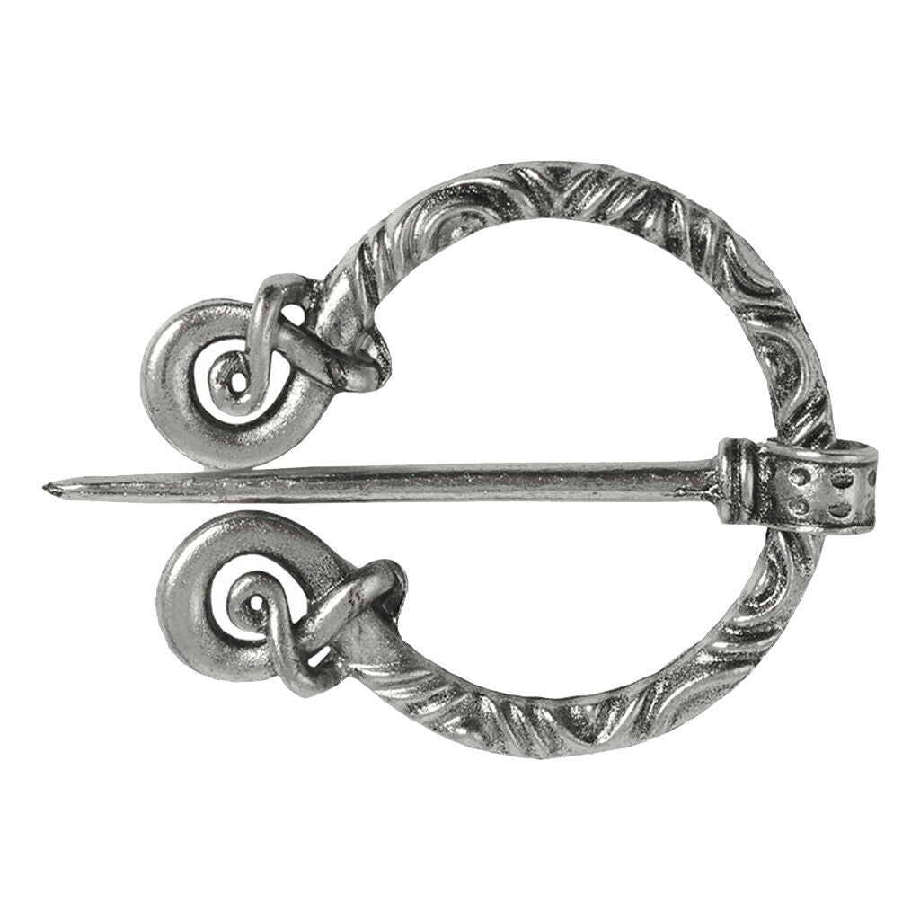 2pcs Viking Norse Brooches Retro Shawl Coat Scarf Collar Jewellery Pin