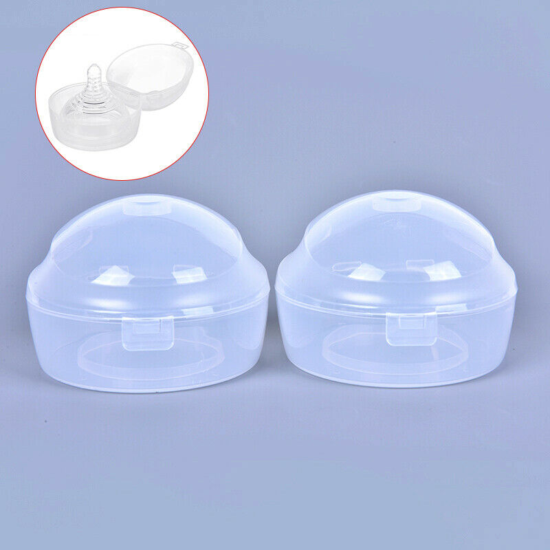 2Pcs New Baby Infant Soother Holder Pacifier Dummy Box Travel Storage Cas.l8