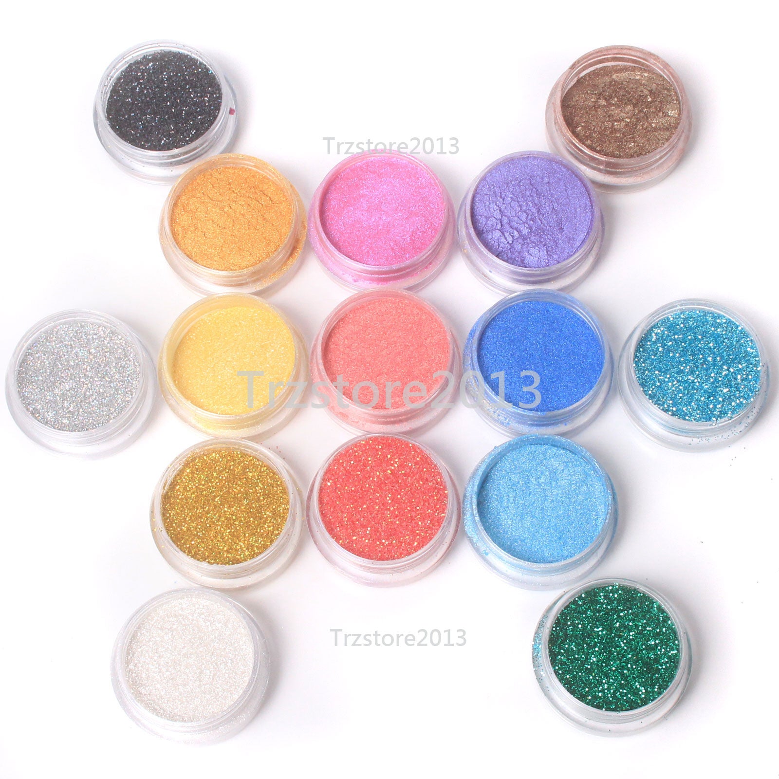 15 Colors Eye Shadow  Loose Powder Shimmer Matte Glitter Powder Cosmetic Makeup