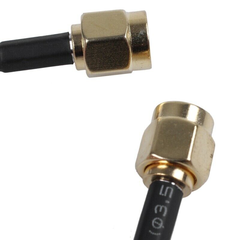 6.5" Length SMA Male to SMA Male Connector Pigtail Cable S4A9A9