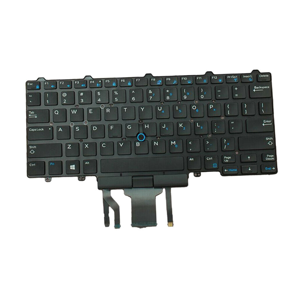 For Dell Latitude 3340 Standard US English Backlight Keyboard Pointing