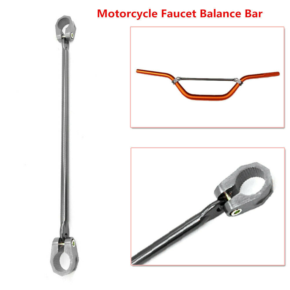Motorcycle Aluminum Balance Crossbar 22mm Handlebar Strengthen Lever Bar 300MM