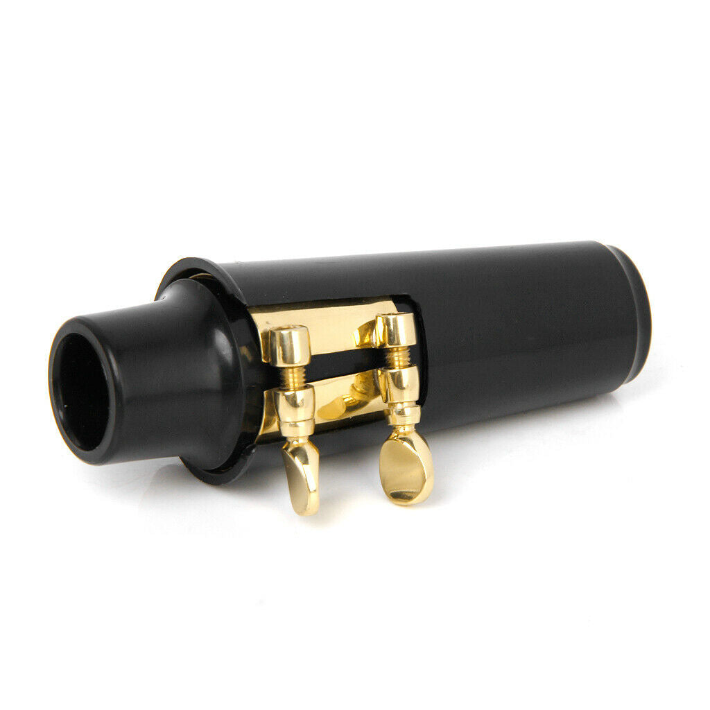 Black Saxophone Mouthpiece with Ligature   2.5 Reed for Alto Sax Accessory