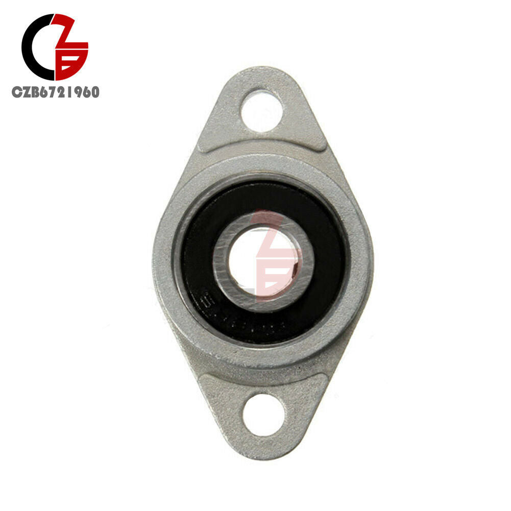 1 Pair 2PCS KFL08 8mm Zinc Alloy Self-aligning Pillow/Flange Block Bearing