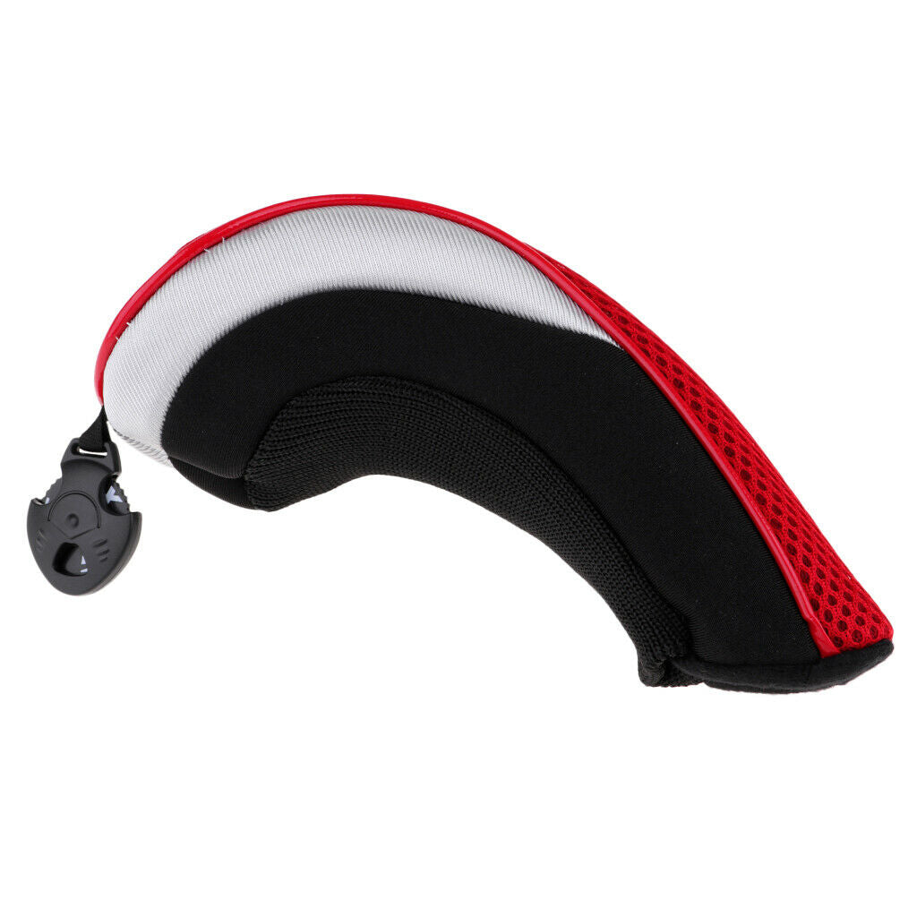 Premium Golf Head Covers Woods UT Headcover Protector Guard Accessories Red