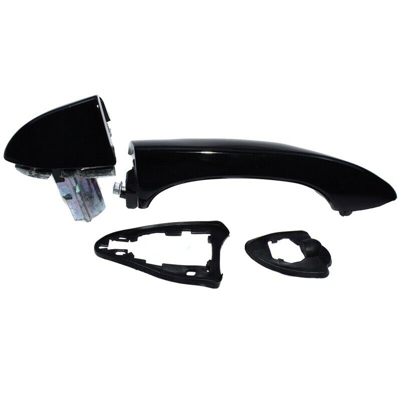 Car Glass Black Front/Rear Right Side Outside Outer Door Handle For- X5 E53 51F1