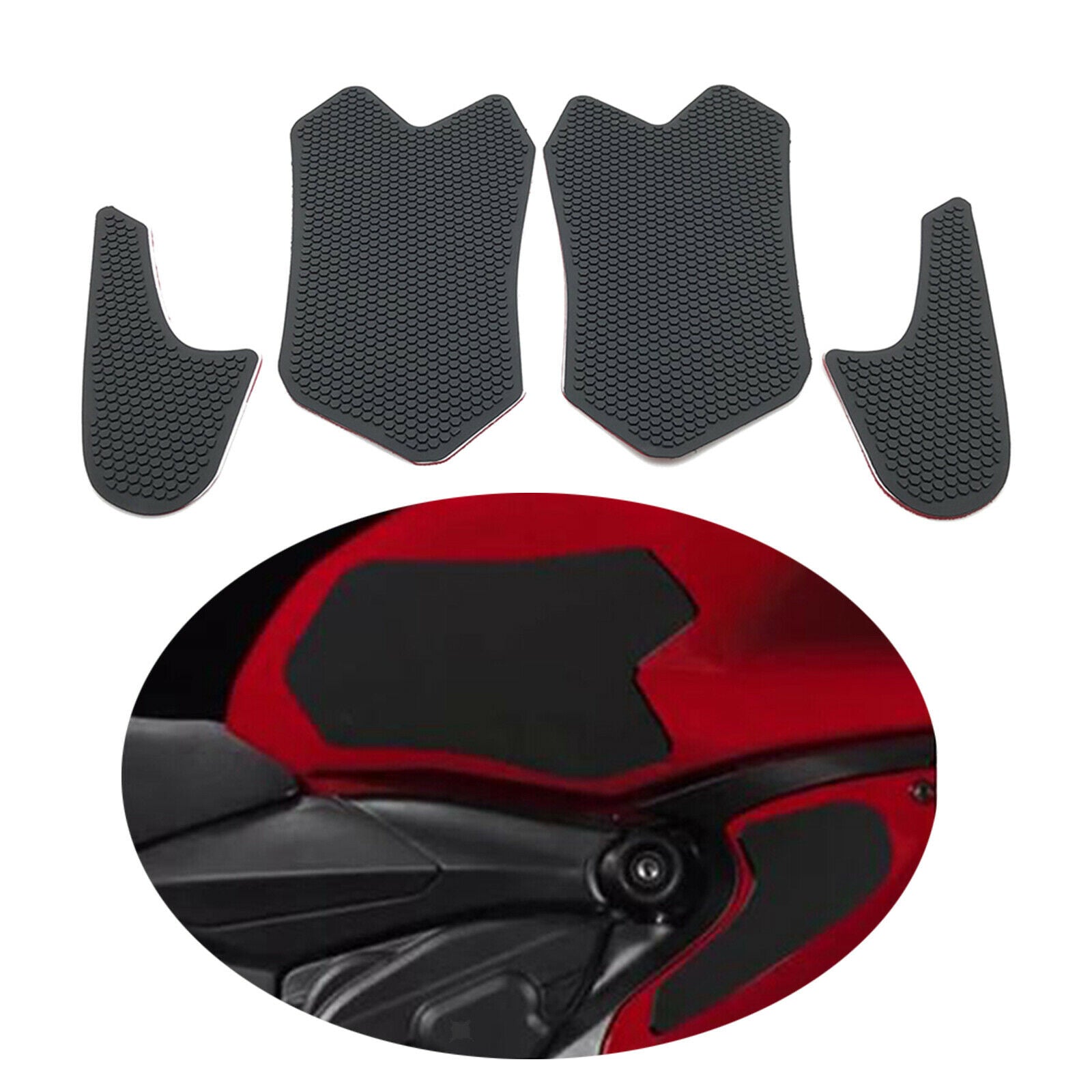 Tank Traction Pads Side Knee Grips Protector for Ducati Panigale 959 2016-2019