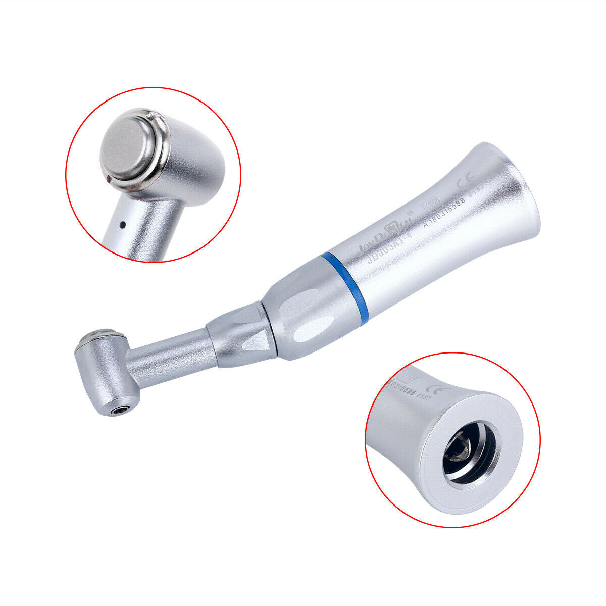5xDental NSK Style Contra Angle Fit E Type Motor Low Speed Handpiece