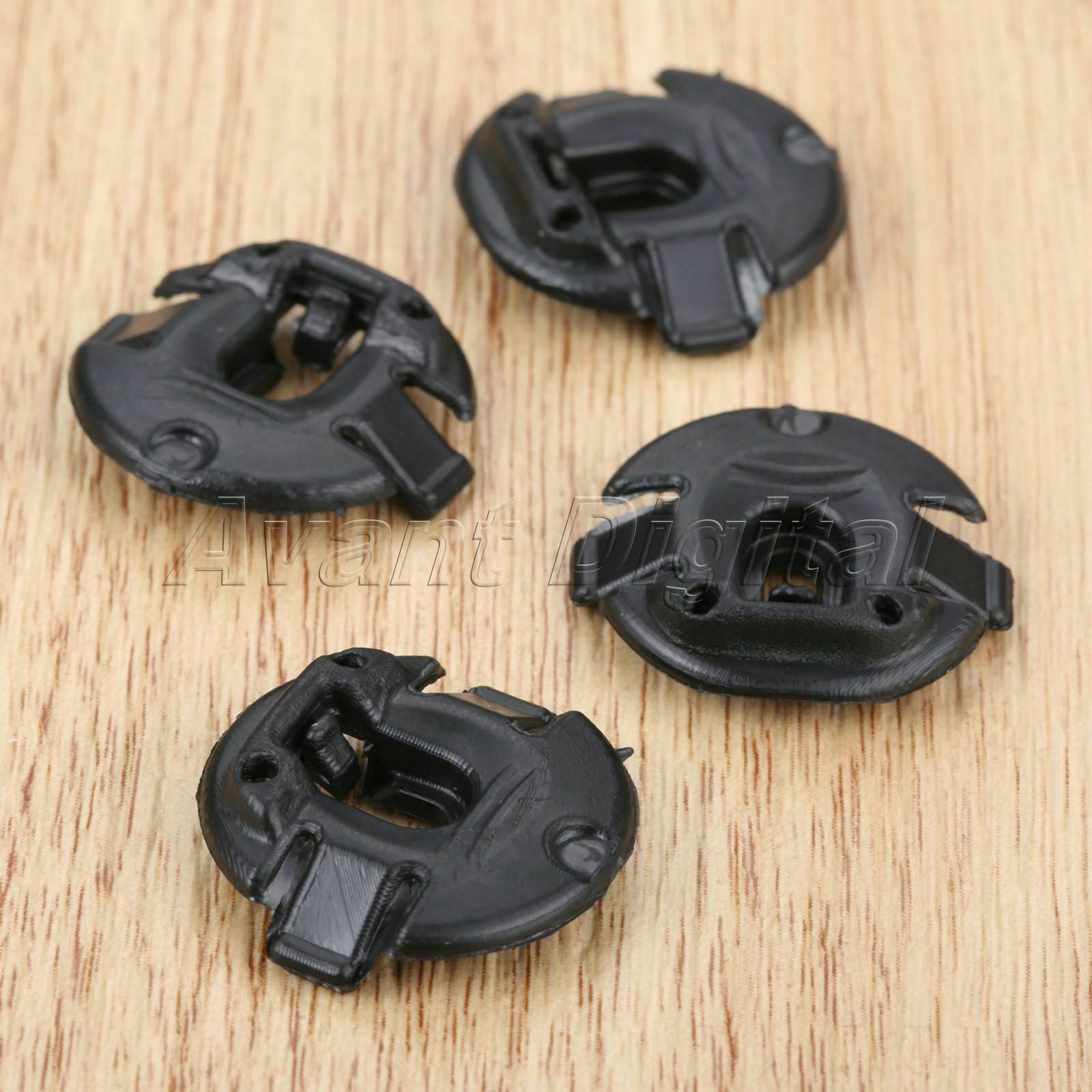 25x Auto Trim Fasteners Fender Bumper Clips Fit for  Dia 22mm Plastic Black