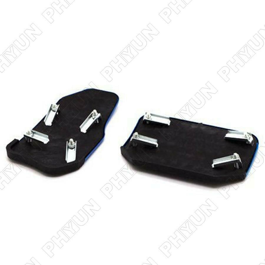 2x For Small Car Brake Cover Pad Foot Treadle Pedal Aluminium Alloy Universal